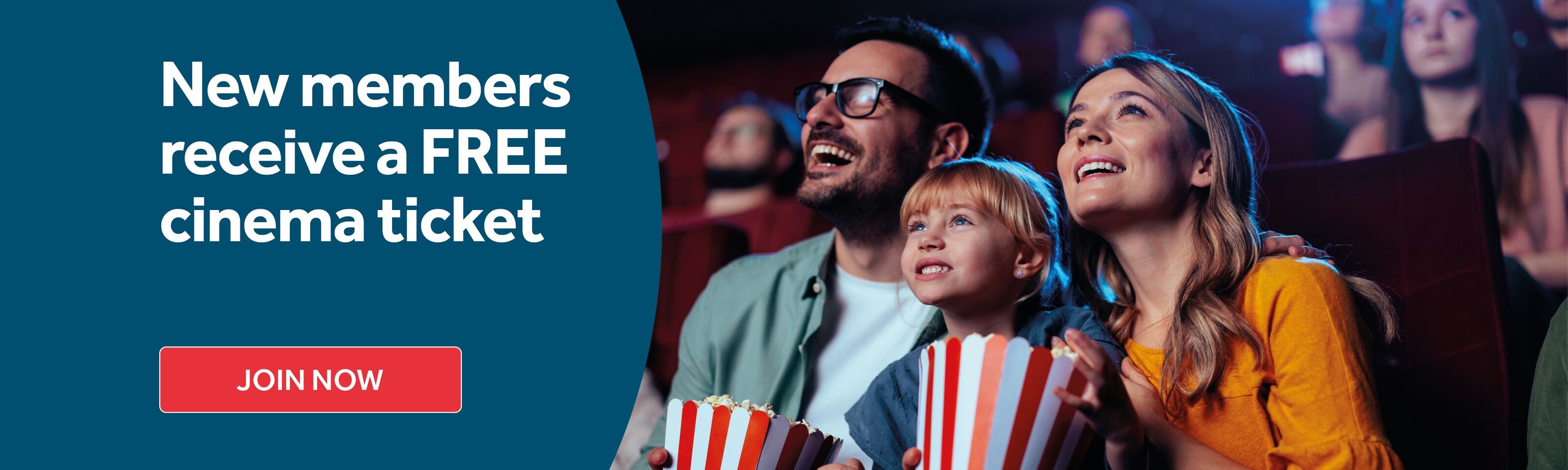 Free Cinema Ticket for new members